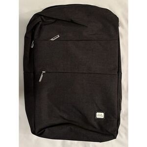 Mark Ryden Charcoal Gray Multi-Pocket Business Travel Backpack NEW